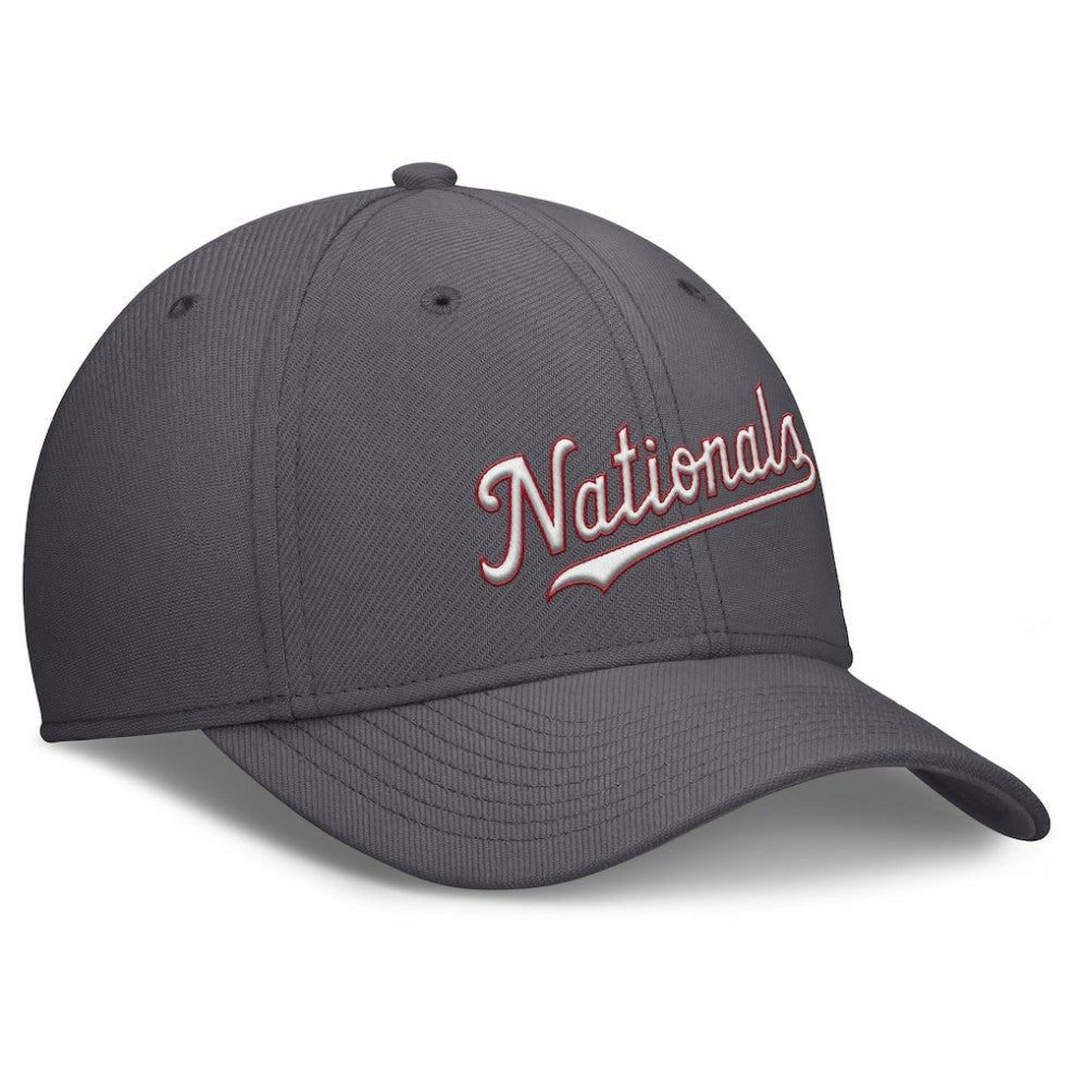 Washington Nationals Swoosh Performance Flex Hat - Gray | Nike