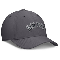 New York Yankees Swoosh Performance Flex Hat - Gray | Nike