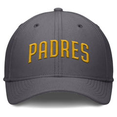 San Diego Padres Swoosh Performance Flex Hat - Gray | Nike