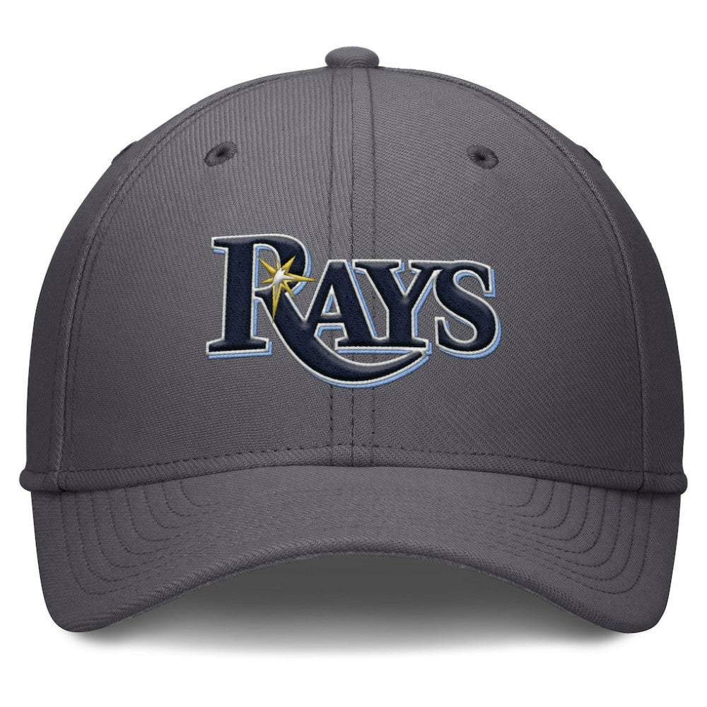 Tampa Bay Rays Swoosh Performance Flex Hat - Gray | Nike