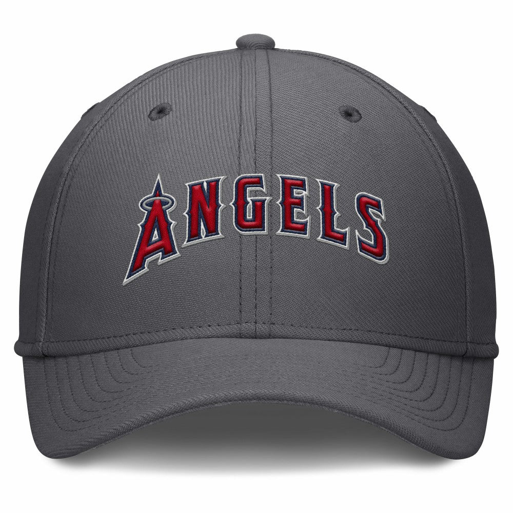 Los Angeles Angels Swoosh Performance Flex Hat - Gray | Nike