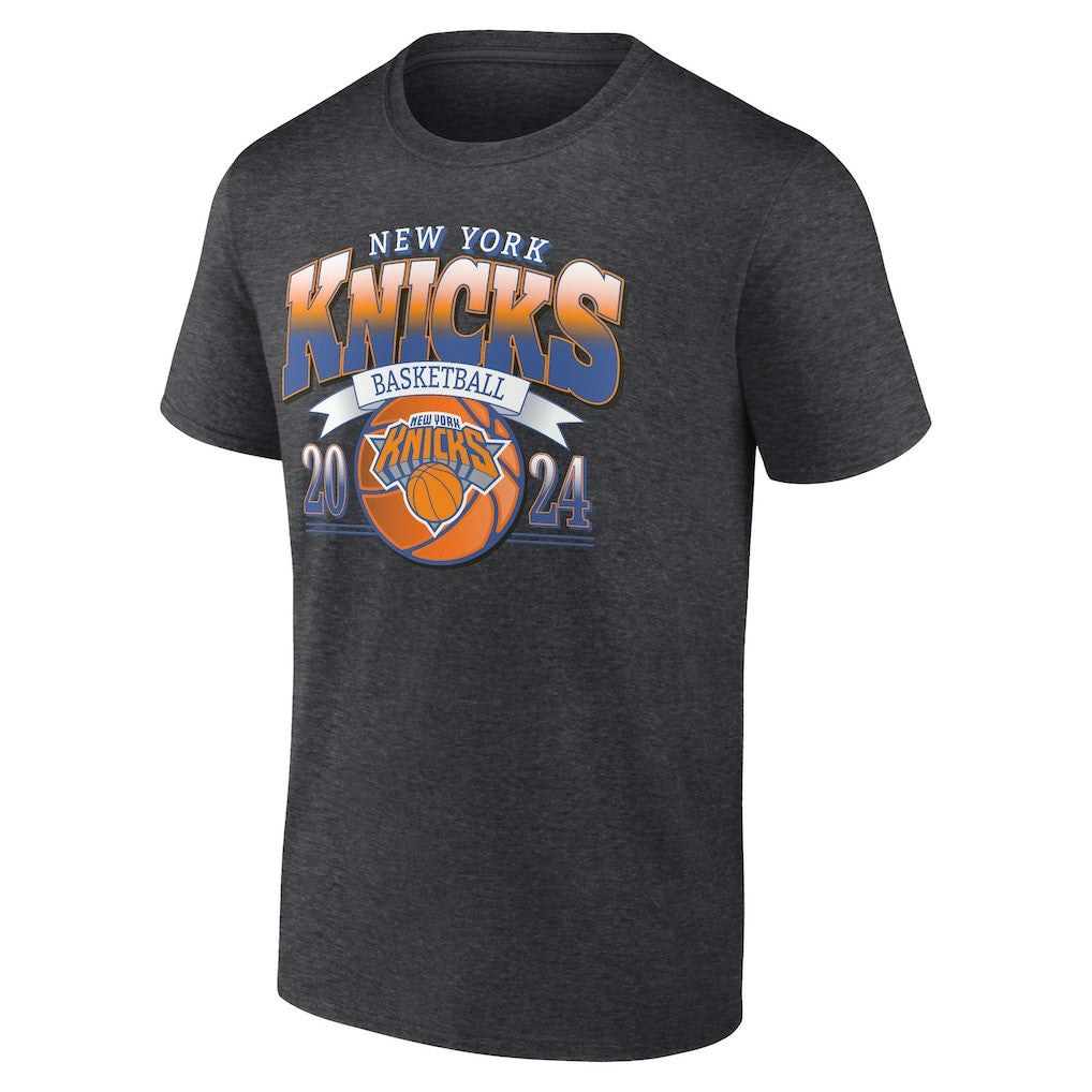 New York Knicks Fast Break Finisher T-Shirt - Charcoal sale
