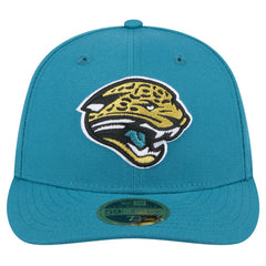 Jacksonville Jaguars New Era Throwback Logo Omaha Low Profile 59FIFTY Fitted Hat - Teal sale
