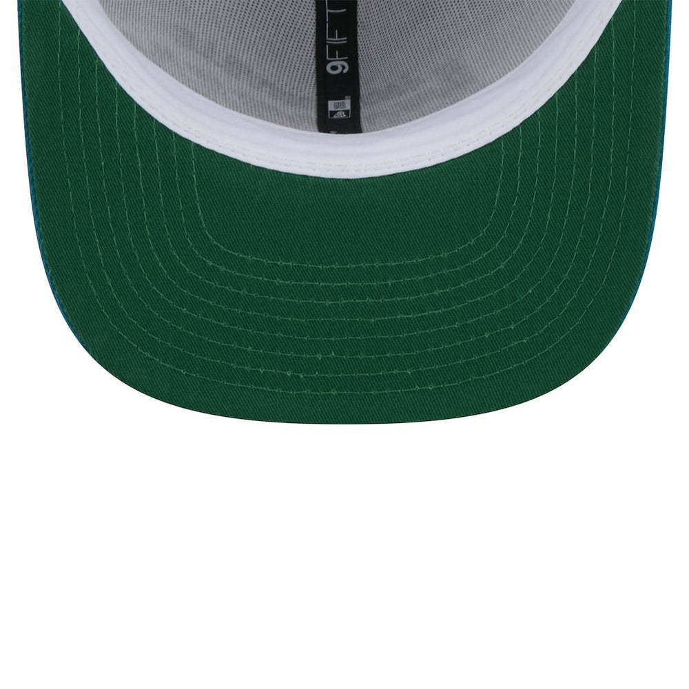 Jacksonville Jaguars New Era Throwback Sparky Original Fit 9FIFTY Snapback Hat - White/Teal for sale
