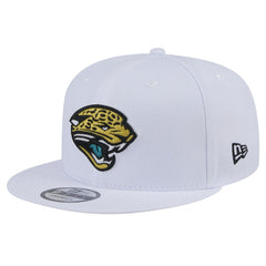 Jacksonville Jaguars New Era Throwback Logo Standard 9FIFTY Snapback Hat - White outlet