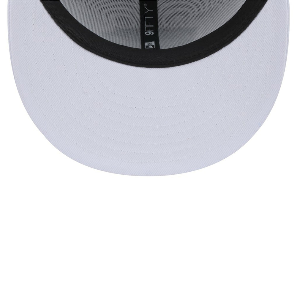 Jacksonville Jaguars New Era Throwback Logo Standard 9FIFTY Snapback Hat - White outlet