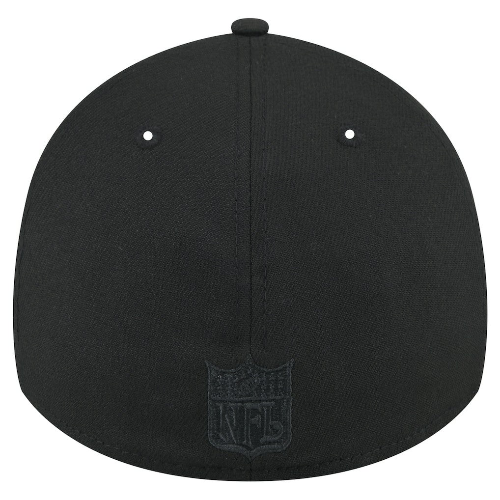Jacksonville Jaguars New Era Throwback 39THIRTY Flex Hat - Black cheap