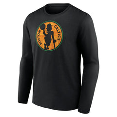 Boston Celtics Hardwood Long Sleeve T-Shirt - Black discount