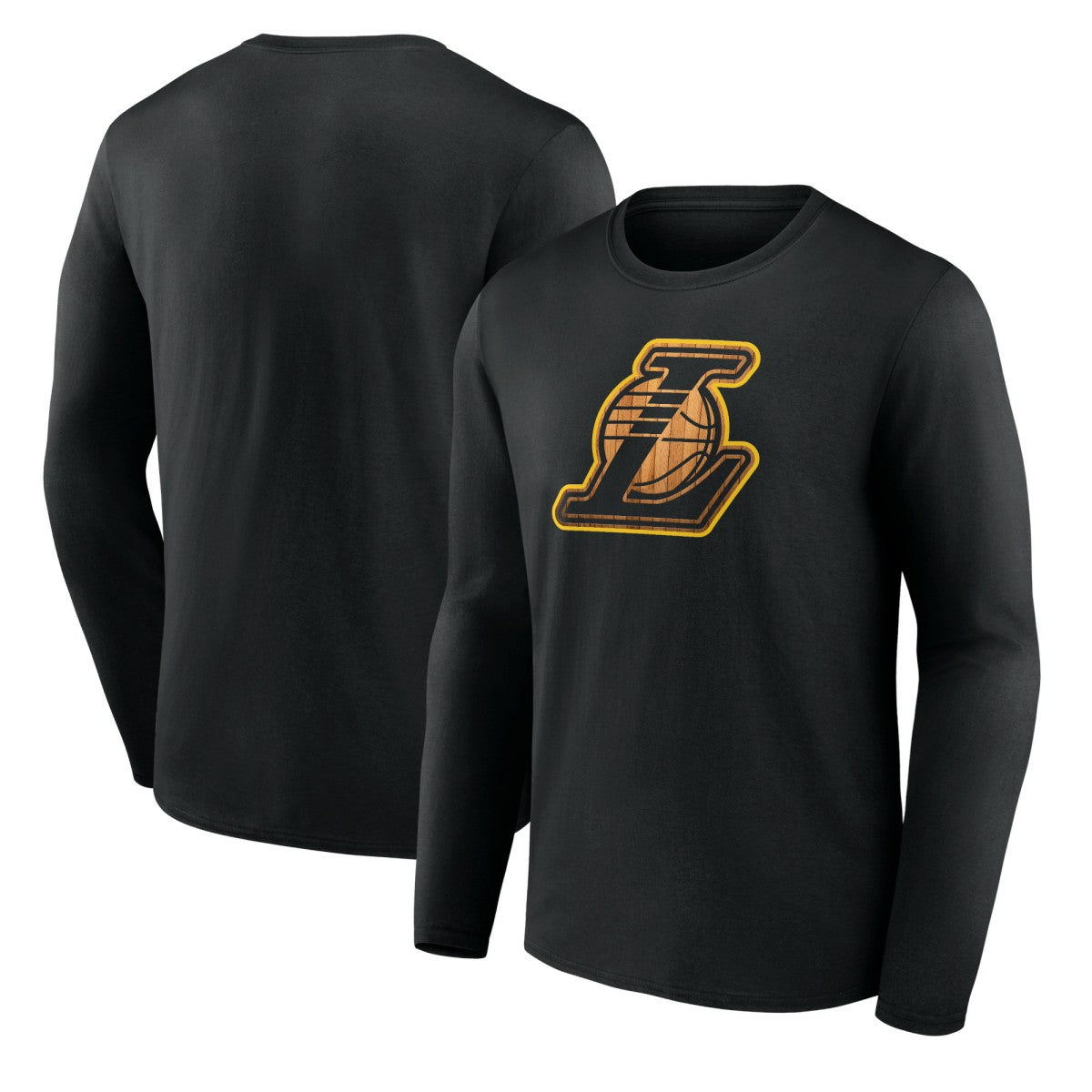 Los Angeles Lakers Hardwood Long Sleeve T-Shirt - Black online