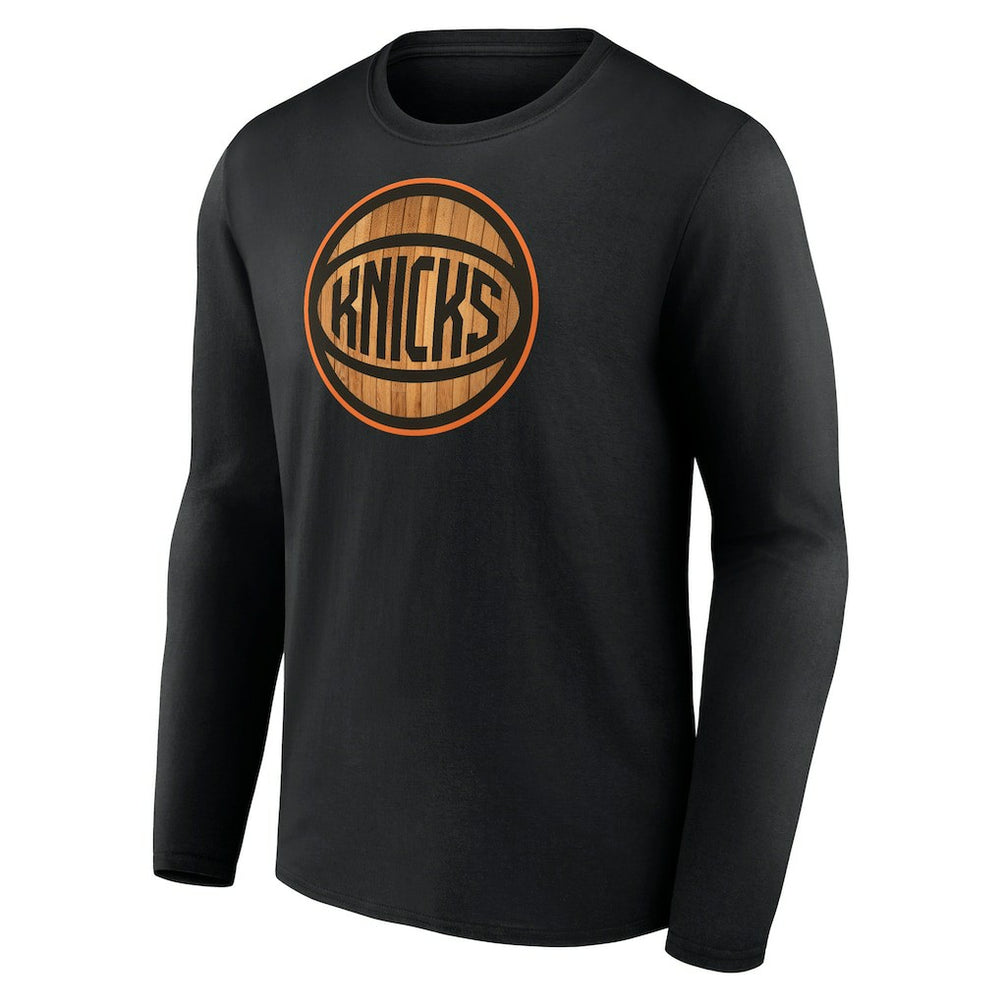 New York Knicks Hardwood Long Sleeve T-Shirt - Black cheap