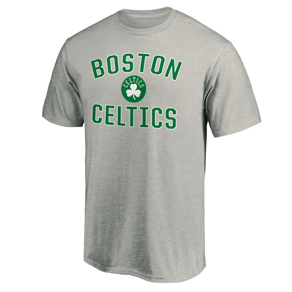 Boston Celtics Victory Arch T-Shirt - Heather Gray on sale