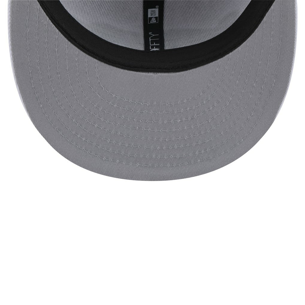 Jacksonville Jaguars New Era Throwback Crawl Omaha 59FIFTY Fitted Hat - White sale