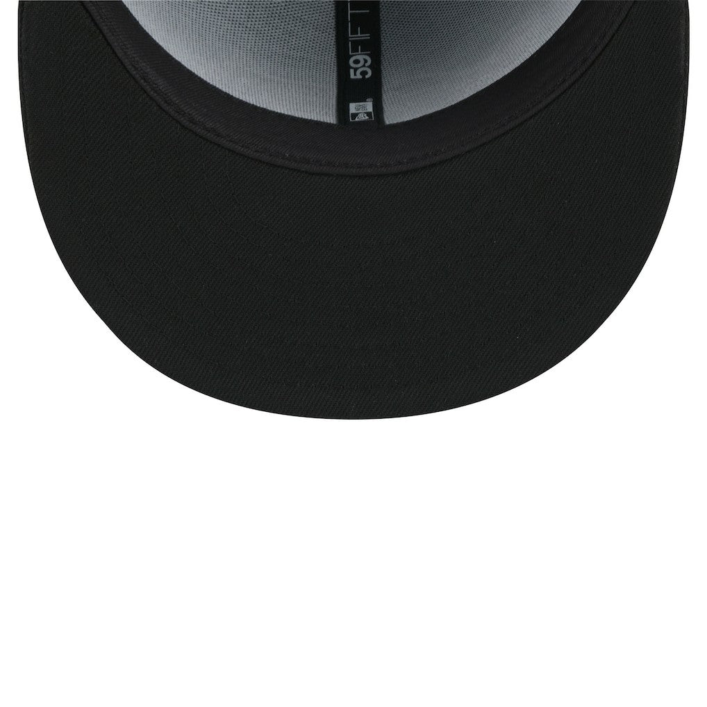 Jacksonville Jaguars New Era Throwback Crawl Flipside Two-Tone 59FIFTY Fitted Hat - Teal/Black on sale
