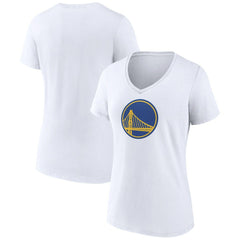 Golden State Warriors Women's Alternate Logo V-Neck T-Shirt sale - White outlet