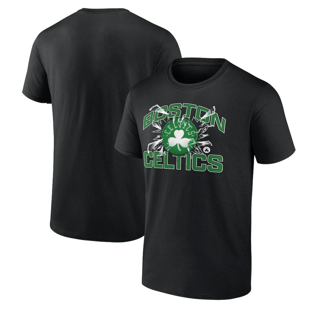 Boston Celtics Shattered T-Shirt - Black outlet