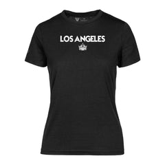 Los Angeles Kings Levelwear Women's Maddox City Capsule T-Shirt Black