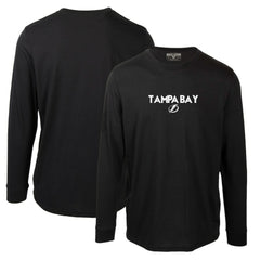 Tampa Bay Lightning Levelwear Oscar City Capsule Long Sleeve T-Shirt Black