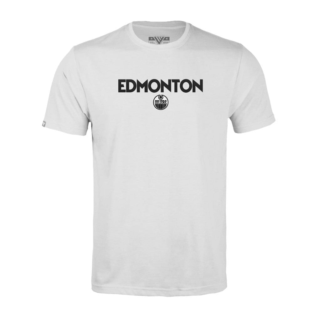 Edmonton Oilers Levelwear Richmond City Capsule T-Shirt White