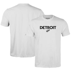 Detroit Red Wings Levelwear Richmond City Capsule T-Shirt White