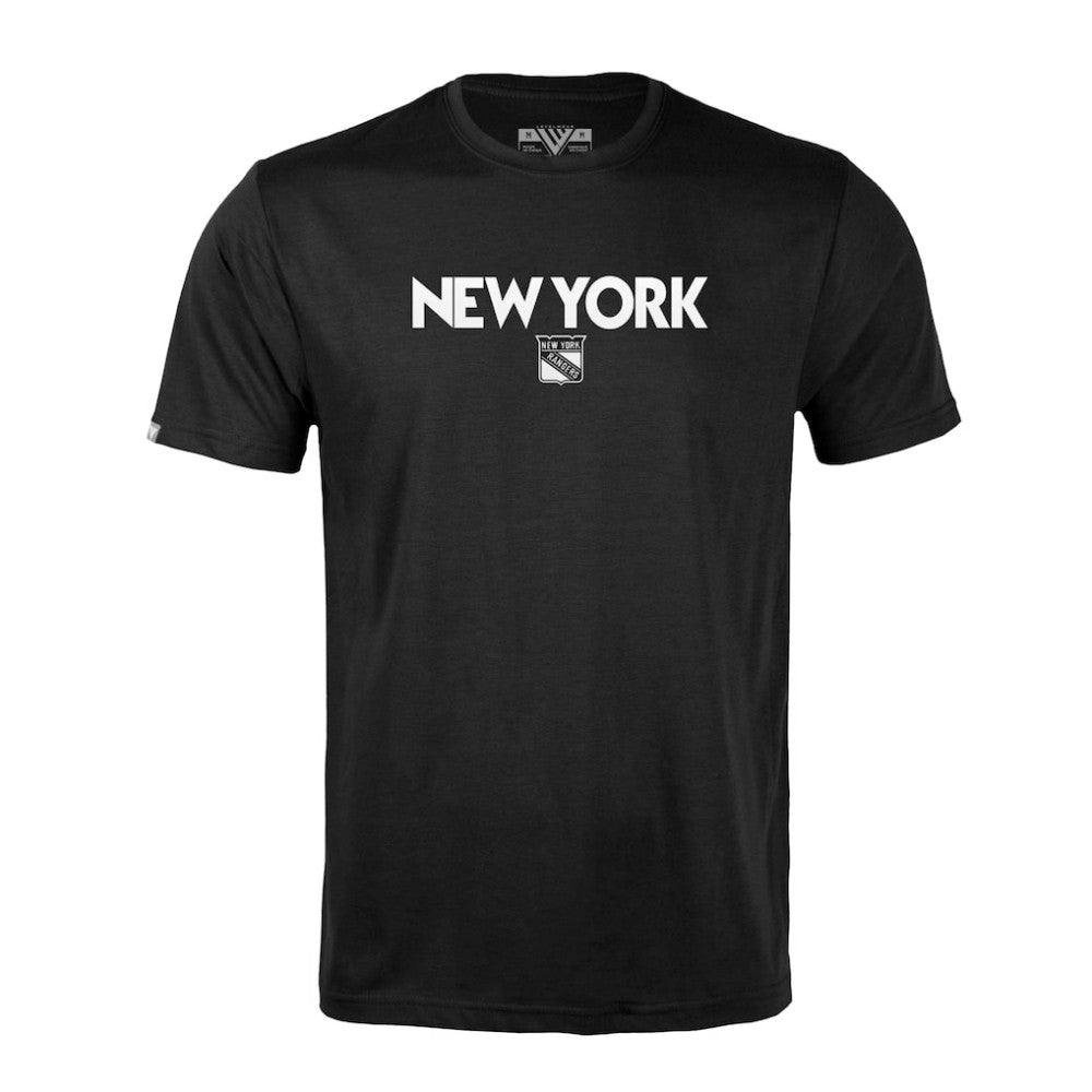 New York Rangers Levelwear Richmond City Capsule T-Shirt Black