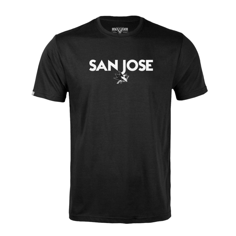 San Jose Sharks Levelwear Richmond City Capsule T-Shirt Black