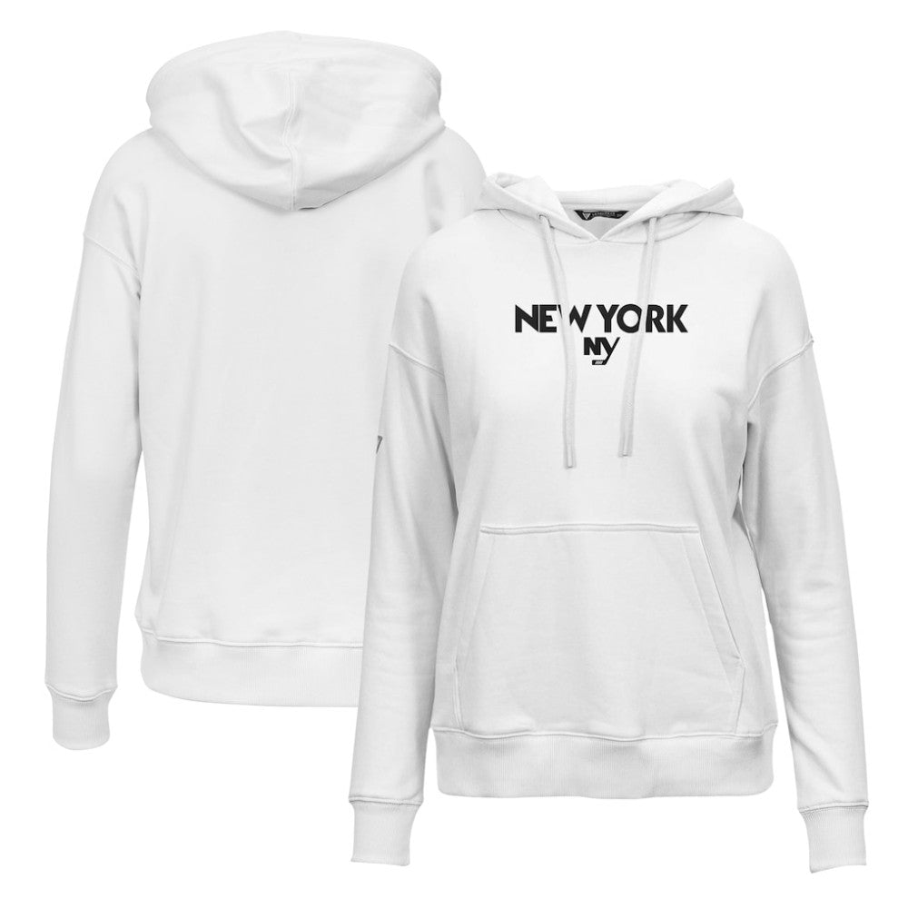 New York Islanders Levelwear Women's Adorn City Capsule Pullover Hoodie White