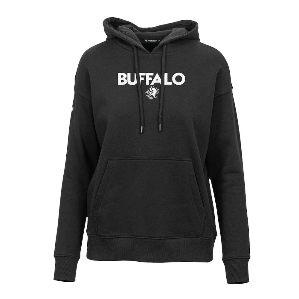 Buffalo Sabres Levelwear Women's Adorn City Capsule Pullover Hoodie Black