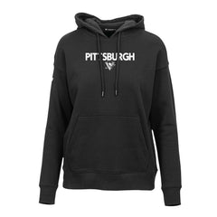 Pittsburgh Penguins Levelwear Women's Adorn City Capsule Pullover Hoodie Black