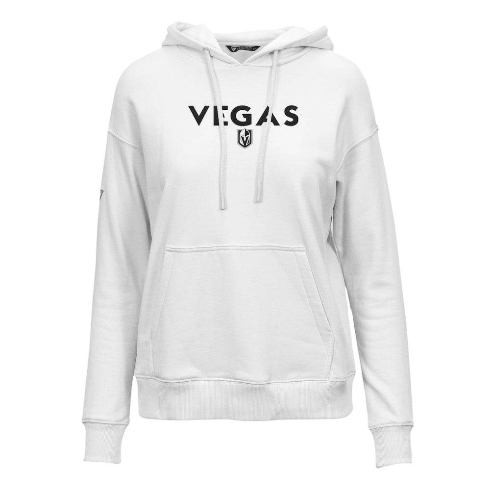 Vegas Golden Knights Levelwear Women's Adorn City Capsule Pullover Hoodie White
