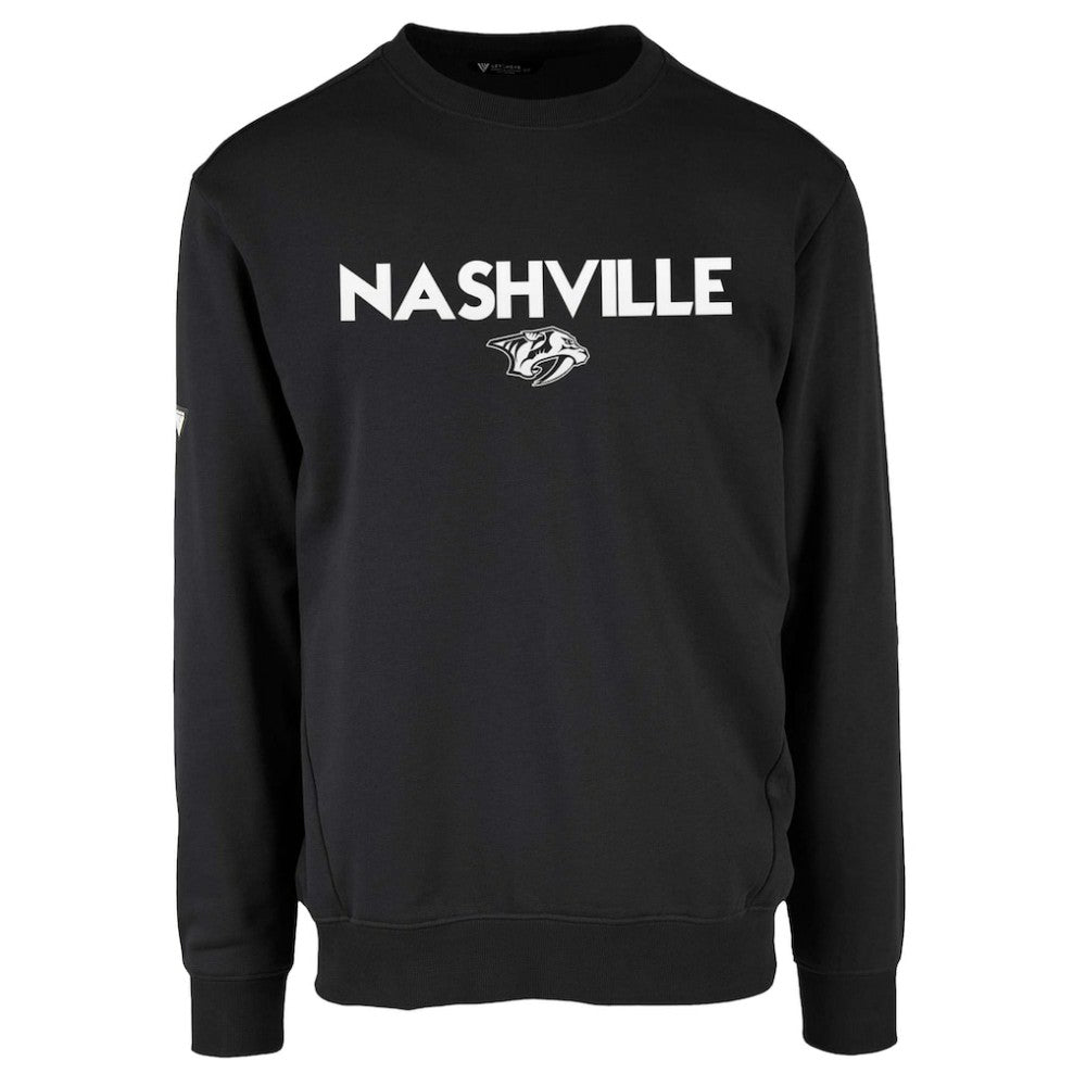 Nashville Predators Levelwear Zane City Capsule Pullover Sweatshirt Black