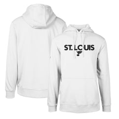 St. Louis Blues Levelwear Podium City Capsule Pullover Hoodie White