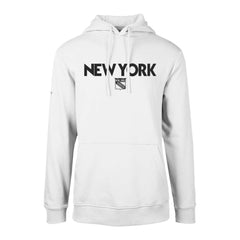 New York Rangers Levelwear Podium City Capsule Pullover Hoodie White