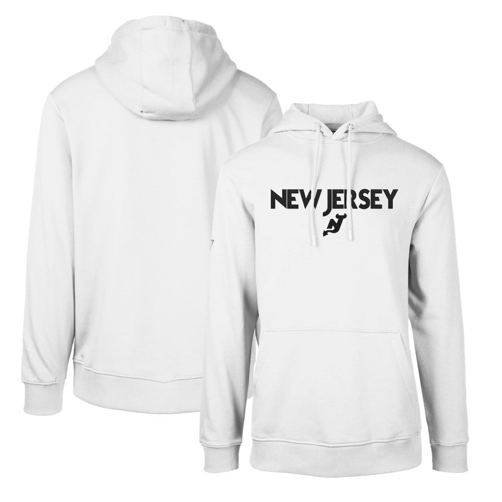 New Jersey Devils Levelwear Podium City Capsule Pullover Hoodie White