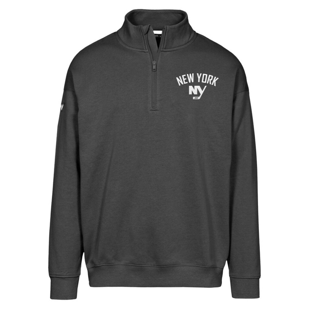 New York Islanders Levelwear Murray City Capsule Quarter-Zip Sweatshirt Black