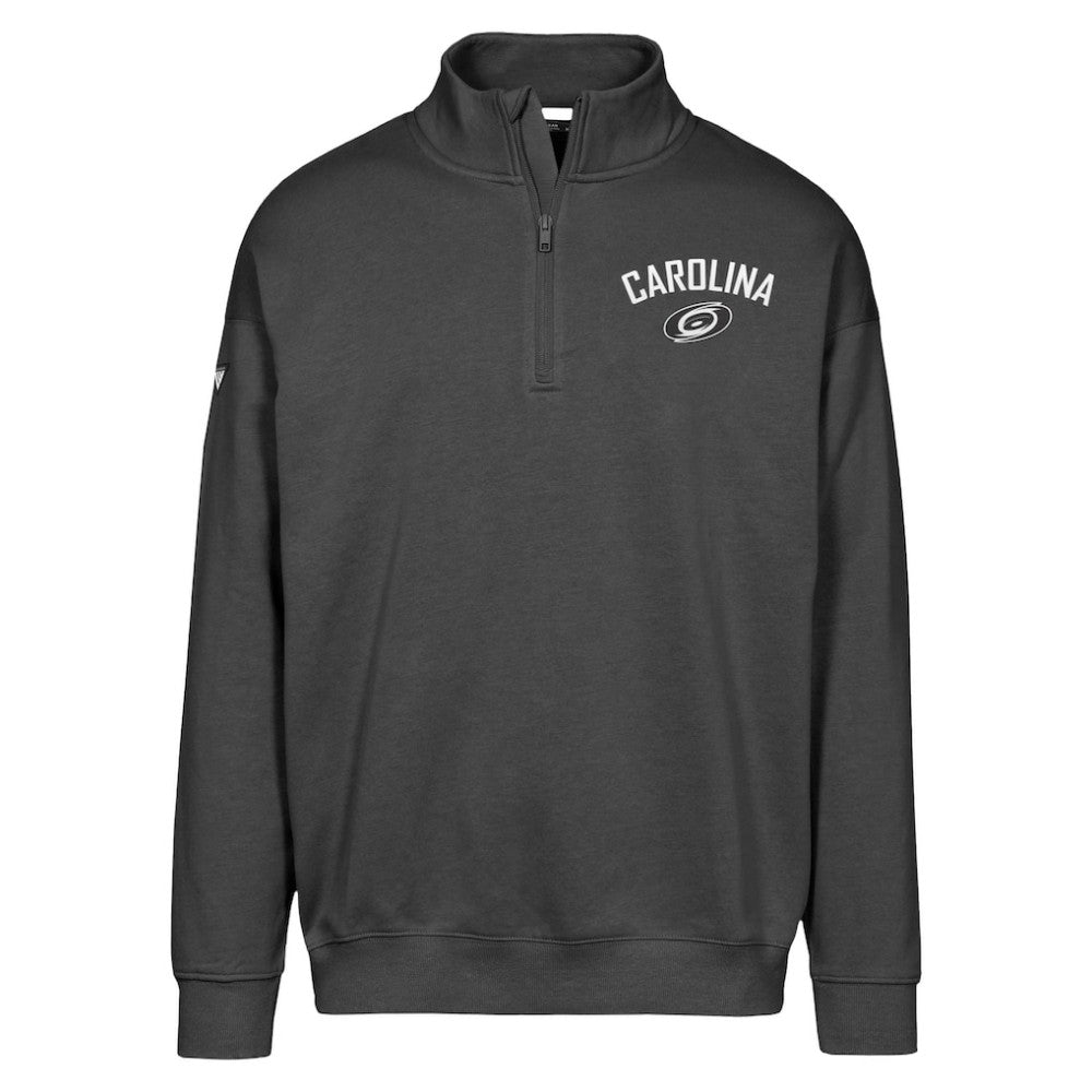 Carolina Hurricanes Levelwear Murray City Capsule Quarter-Zip Sweatshirt Black