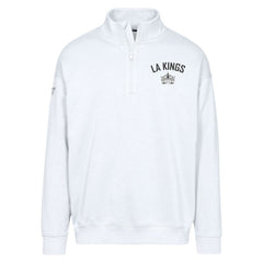 Los Angeles Kings Levelwear Murray City Capsule Quarter-Zip Sweatshirt White