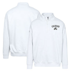 Colorado Avalanche Levelwear Murray City Capsule Quarter-Zip Sweatshirt White