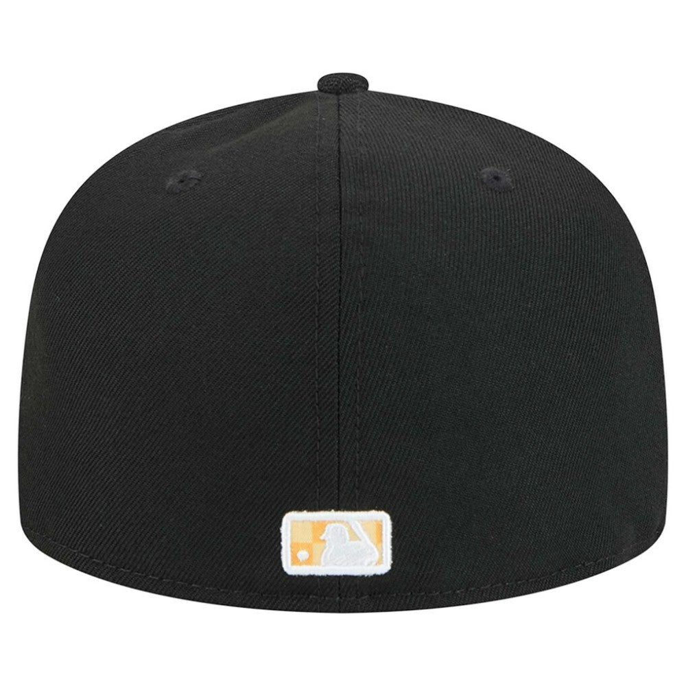 Pittsburgh Pirates Checkered Undervisor 59FIFTY Fitted Hat - Black | New Era