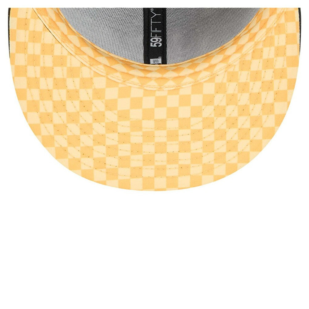 Pittsburgh Pirates Checkered Undervisor 59FIFTY Fitted Hat - Black | New Era