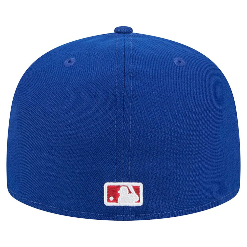 Chicago Cubs Checkered Undervisor 59FIFTY Fitted Hat - Royal | New Era