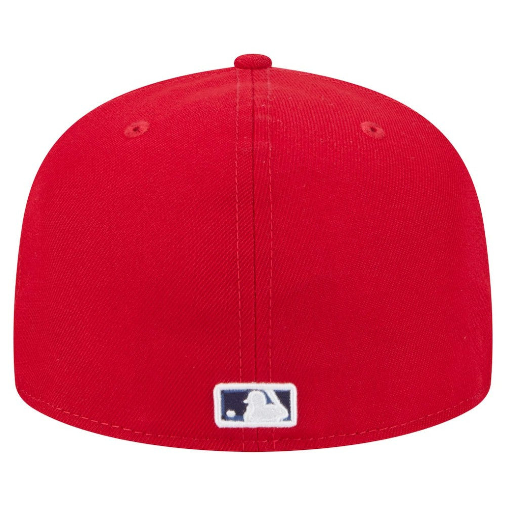 Philadelphia Phillies Checkered Undervisor 59FIFTY Fitted Hat - Red | New Era