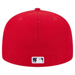Philadelphia Phillies Checkered Undervisor 59FIFTY Fitted Hat - Red | New Era