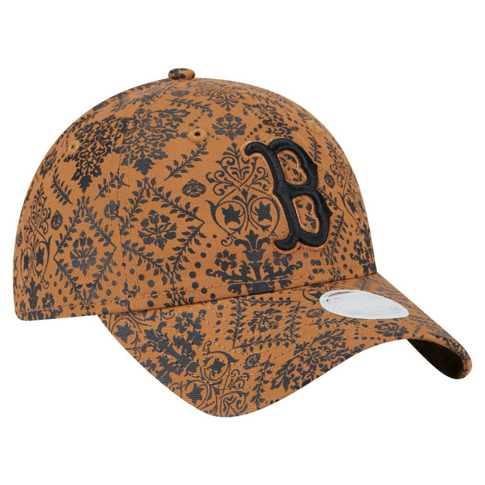 Boston Red Sox Women's Vintage Deco 9TWENTY Adjustable Hat - Brown | New Era