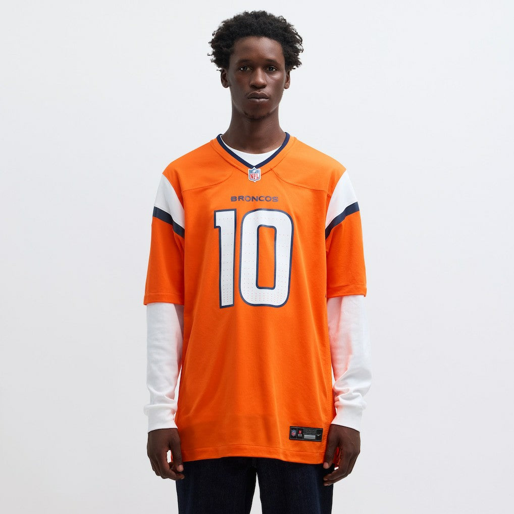 Bo Nix Denver Broncos Player Game Jersey - Orange | Nike for sale