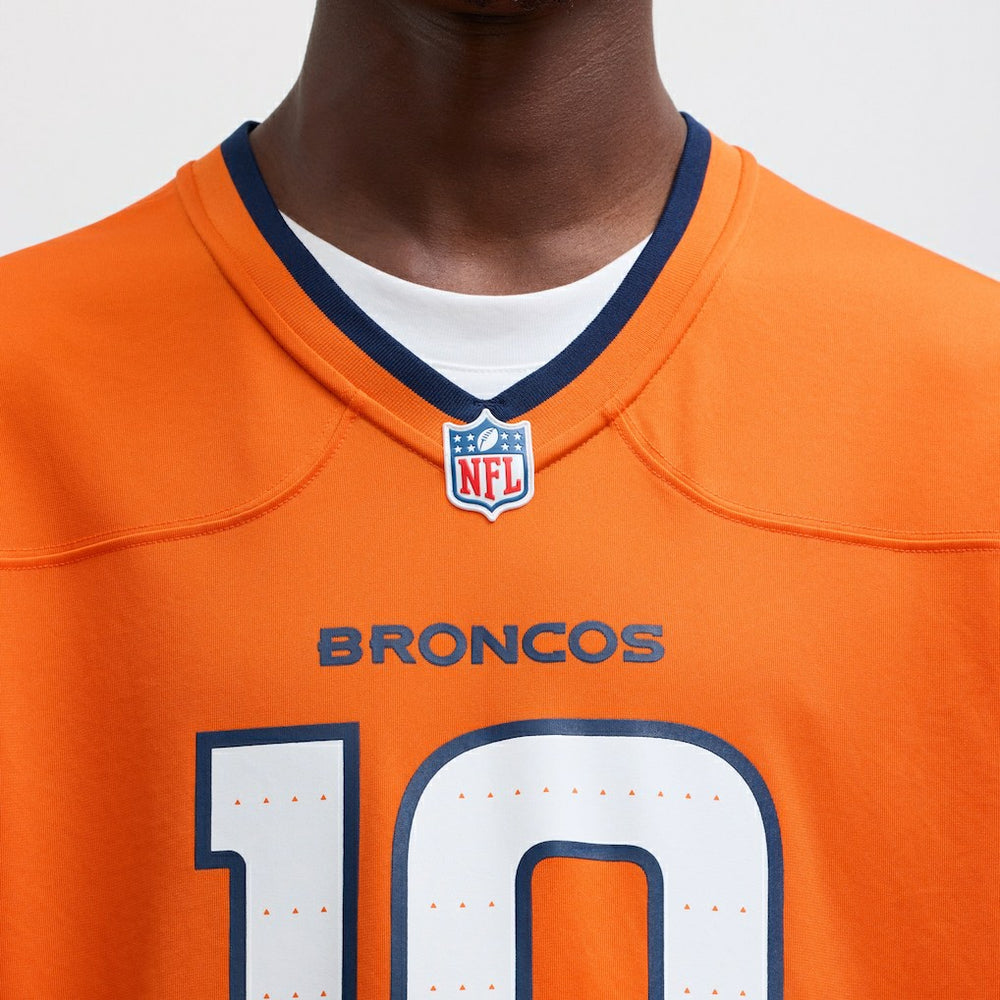 Bo Nix Denver Broncos Player Game Jersey - Orange | Nike for sale