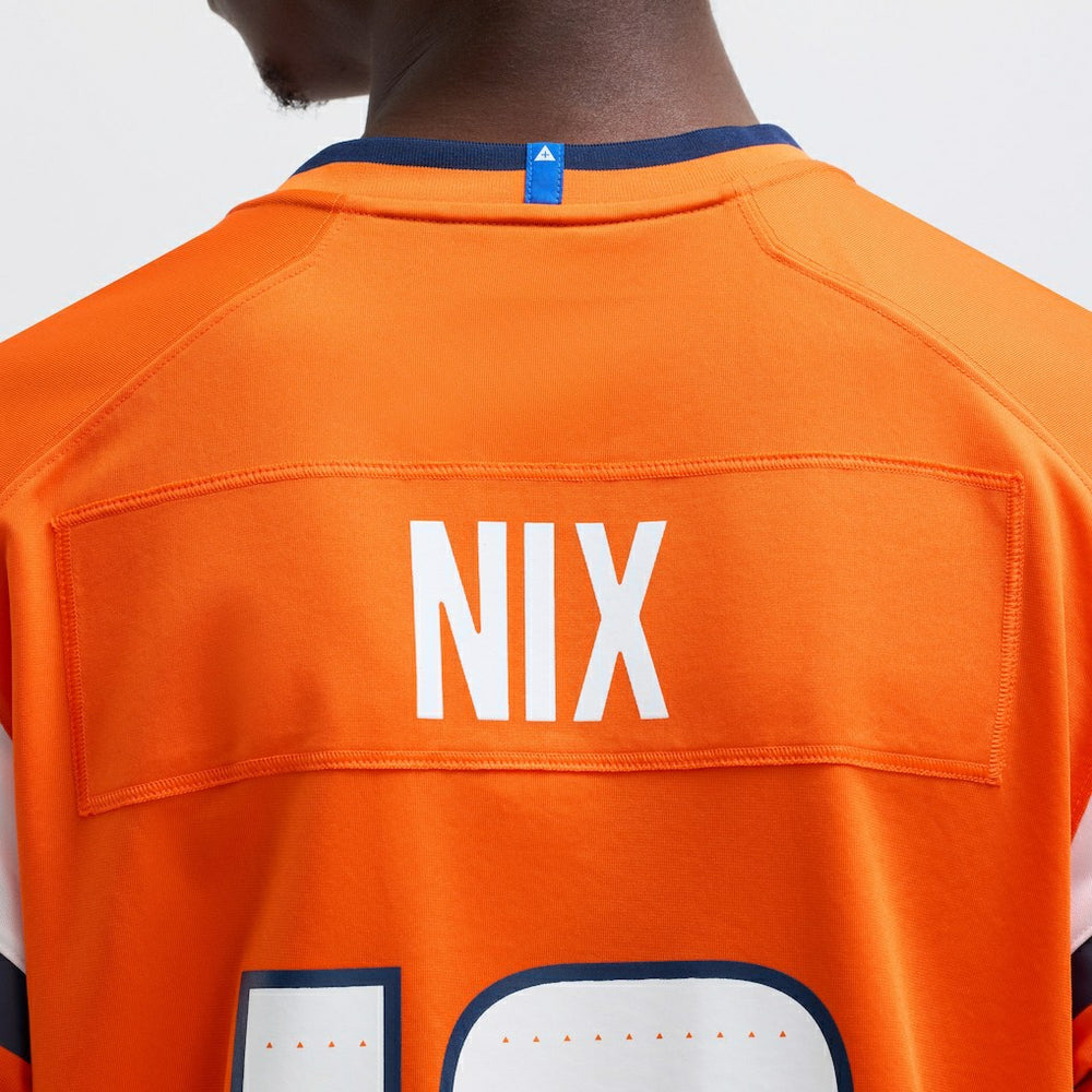 Bo Nix Denver Broncos Player Game Jersey - Orange | Nike for sale