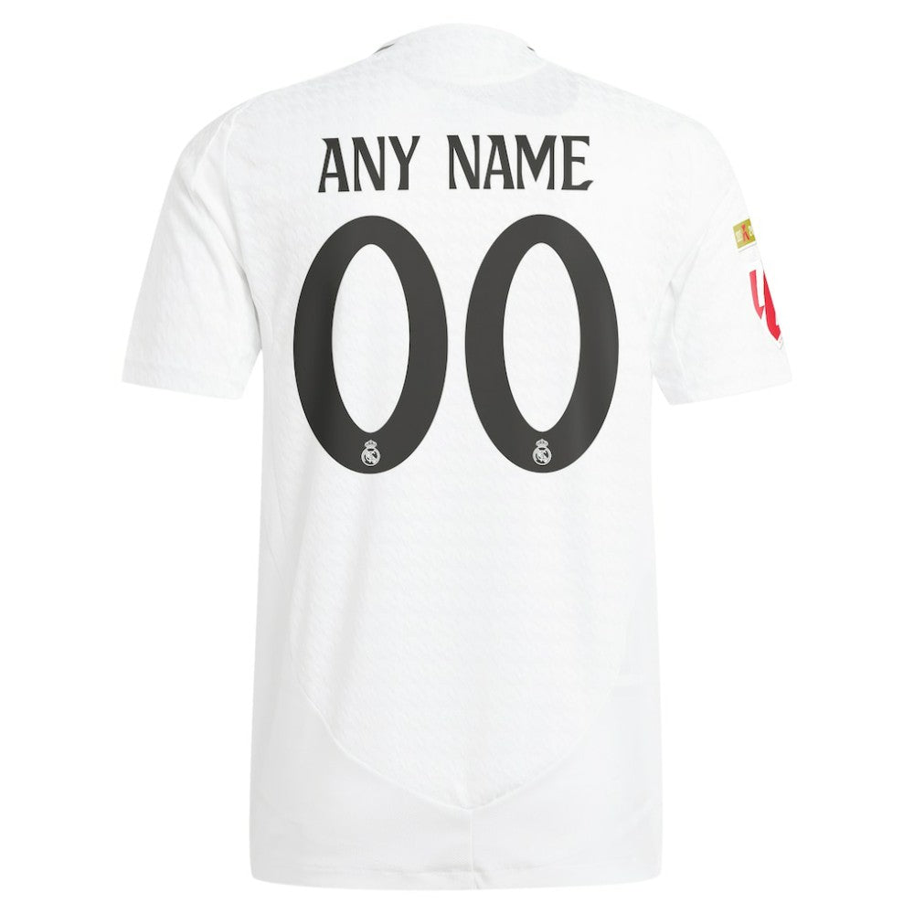 Real Madrid 2024/25 Home Custom Jersey - White | Adidas for sale