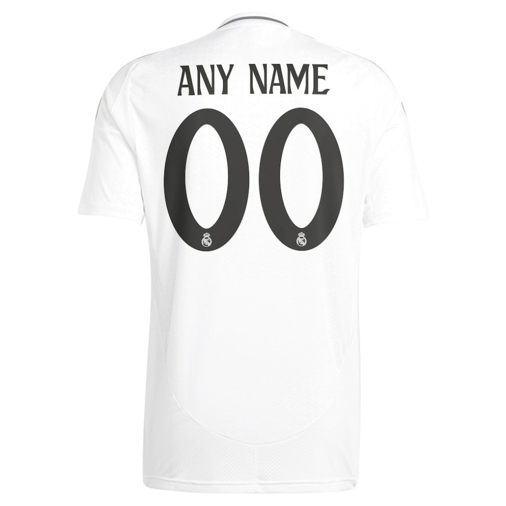 Real Madrid 2024/25 Home Replica Custom Jersey - White | Adidas shop