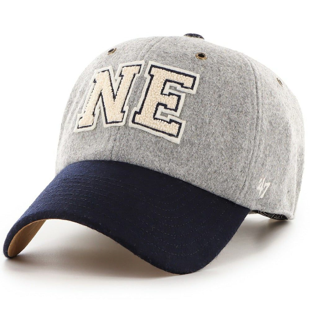 New England Patriots Stoney Clover Lane x '47 Unisex Block Clean Up Adjustable Hat - Gray/Navy on sale