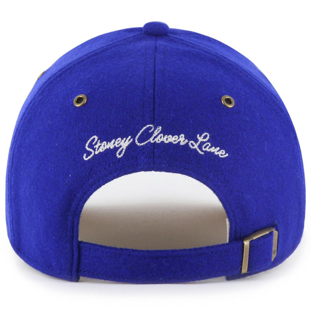 Los Angeles Rams Stoney Clover Lane x '47 Unisex Field Goal Clean Up Adjustable Hat - Royal cheap